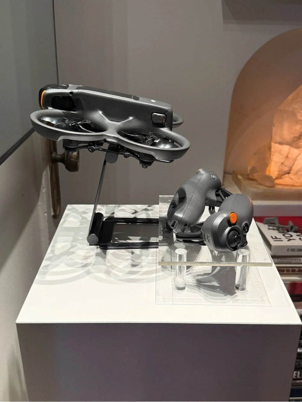 DJI Gray Drone Controller and Headset Accessory Kit